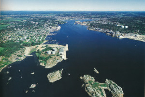 Bilde av Fjorden fra syd